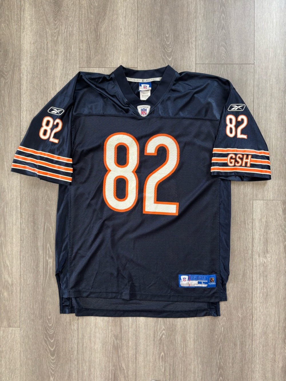 Vintage Chicago Bears Greg Olsen NFL Football Jersey Reebok On Field Sz Large